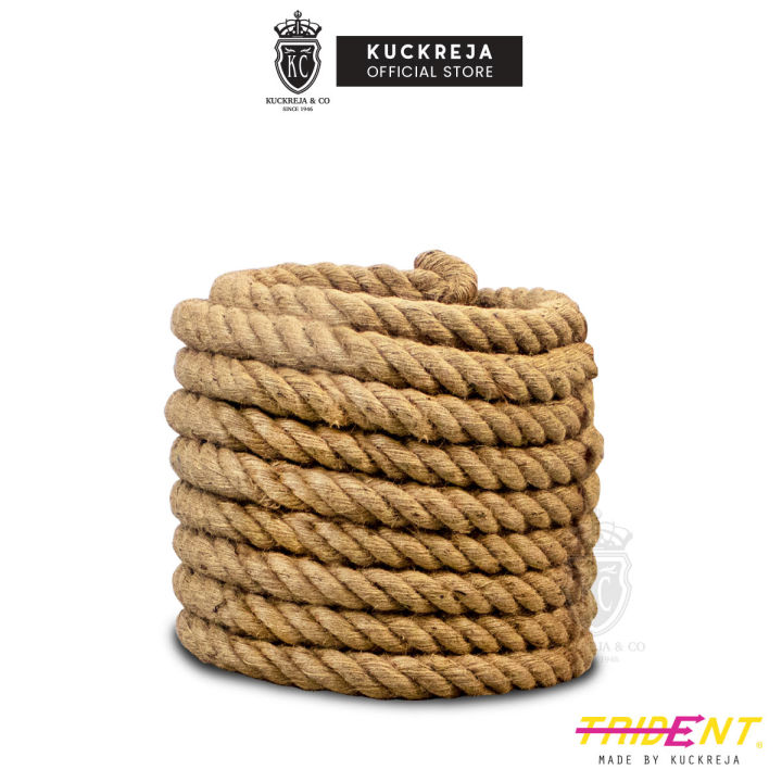 Trident jute tug of war rope-30m/100ft | Lazada Singapore
