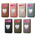 Adhesive Backing Phone Case with Small Mirror & Blocking Mobile Phone Organizers for Daily Essential. 