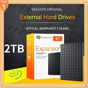 [READY STOCK]Seagate 1TB 2TB External Hard Disk HDD 2.5 Inch Portable Hard Disk USB 3.0 External Hard Drive 2TB Hard Dis