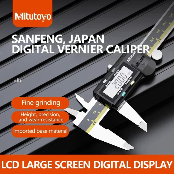 Mitutoyo Digital Caliper LCD Vernier Calipers 6Inch 150Mm 500-196-30 ...