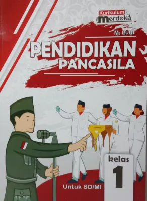 Buku Paket Pelajaran Sd PPKN Kelas 1 dan 4 Pendidikan Pancasila Kurikulum Merdeka