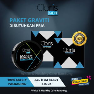 Clorismen Brightening & Acne Series (Sabun / Soap SC Serum Acno Gel Cream Parfum Beard Serum Fast Cleansing Foam) 1 Paket Lengkap Cloris Men untuk Mencerahkan Wajah dan Mengatasi Bopeng Bekas Jerawat Pria Original BPOM