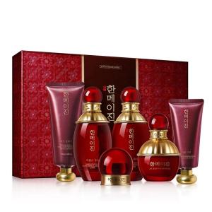 Korean Ginseng Royal Beauty 6pc Set Skincare Face Hydrating Moisturizing Brightening Firming Anti-Wrinkle Radiant Skin