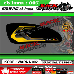 STRIPING CB 100 LAMA VARIASI 007