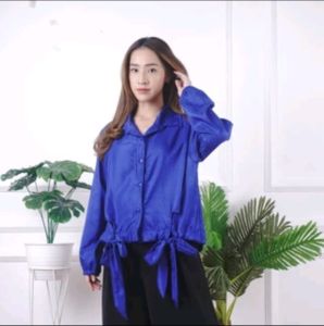 KEMEJA RIBBON SERUT / KEMEJA KERUT SERUT RIBBON