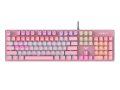 Bàn phím cơ AULA S2022 Gaming Keyboard LED Rainbow 26 Keys-Anti Ghosting/Chính Hãng. 