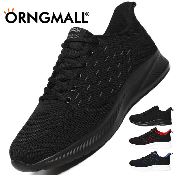 ORNGMALL Sport Shoes for Men Sneakers Mesh Breathable Casual Shoes Lace ...