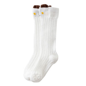 D011ใหม่🧦 ถุงเท้าเด็ก กันยุง ถุงเท้ายาว ดีไซน์ลายสัตว์สุดน่ารัก ระบายอากาศดีใส่สบาย ถุงเท้ายาว ผ้านิ่มมาก👶