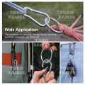 Carabiner Carbiner Karabiner Climbing Gantungan Kunci Hammock Multifungsi Mini Alat Olahraga Outdoor. 