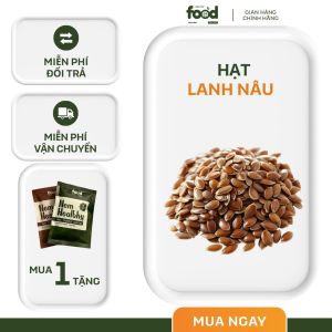 Hạt lanh nâu - hỗ trợ sức khoẻ và làm đẹp