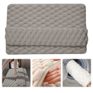 Memory Foam Bathroom Rug Non Slip Shower Floor Mat Thickened Comfortable Bath Mat 40x60cm Bathroom Accessories