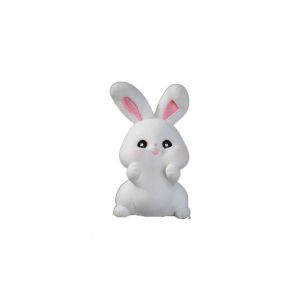 BINGY Micro Landscape Rabbit Figurines Cartoon Handmade Moon Cake Model Creative Mini Bunny Ornaments Outdoor