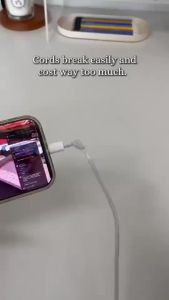 240W USB C Built-in Stand Adapter Multi-function Foldable Converter USB TypeC Fast Charging Cable