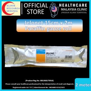 #KlinikKita| Jelonet Roll 15cm x 2meter Paraffin Gauze 7415 Smith & Nephew Wound Dressing 2m meter S&N