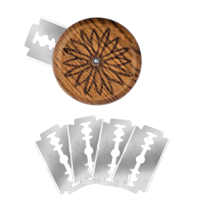 Gỗ bánh mì Lame slashing Công cụ Cắt làm thủ công bằng tay bột chua ghi điểm dao làm Slasher Lame bánh mì công cụ cho bakers面包割đao