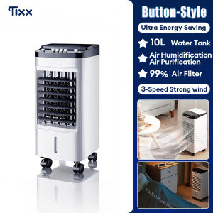 Tixx 20L Air Cooler Fan Silent Mode with Ionizer and Detachable Tank Stand Fan With HEPA
