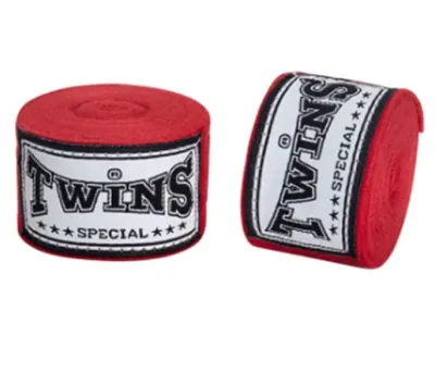 Twins Special Handwraps CH6 For kids ( 3 Meters)Child bandage Black Red Blue Yellow Green Muay Thai MMA K1 ทวินส์สเปเชียล ผ้าพันมือสำหรับเด็ก