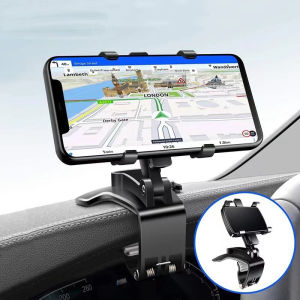 360° Rotating Car Phone Mount Dashboard Clip Holder