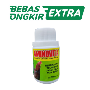 AMINOVITA BOTOL - khusus ayam Aduan meningkatkan massa otot
