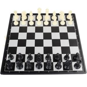 Magnetic Foldable International Chess Board–Tournament Size Classic Strate