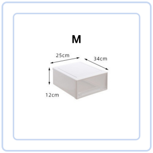 【Pure Care】 Stackable Storage Drawer/Space-Saving Clothes Organizer/PP Wardrobe Storage box