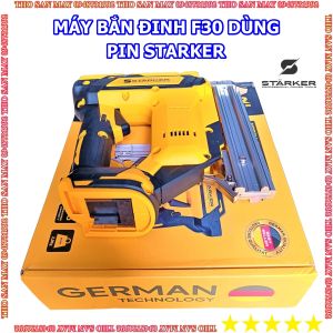 Máy bắn đinh thẳng F30 dùng pin STARKER Đức SK-F30DZSN bao mạnh bao bền Thợ Săn Máy Ngon