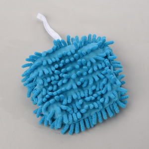 Japanese Chenille Wipe Hand Towel Ball/Absorbent Quick-Drying Towels (WITH HOOK)