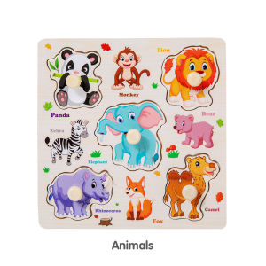 Payoe Kayu Maina Jigsaw Puzzle Anak Bayi Mainan Edukasi Wooden Toys