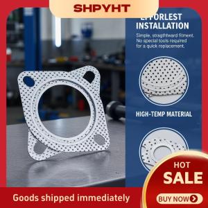 SHPYHT✨ Car Exhaust Flange Gasket Durable Downpipe Solution 51/55/60/63/70/76MM for All Models