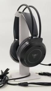 In-stock Over-ear Headphones Wired Gaming Headset for Mobile Phones and Laptops with Noise Cancelling RGB Lamp Effect