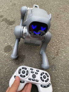 Chó Robot D1 – Điều Khiển 2.4G Biểu Cảm LED Siêu Dễ Thương Bé Nào Cũng Mê