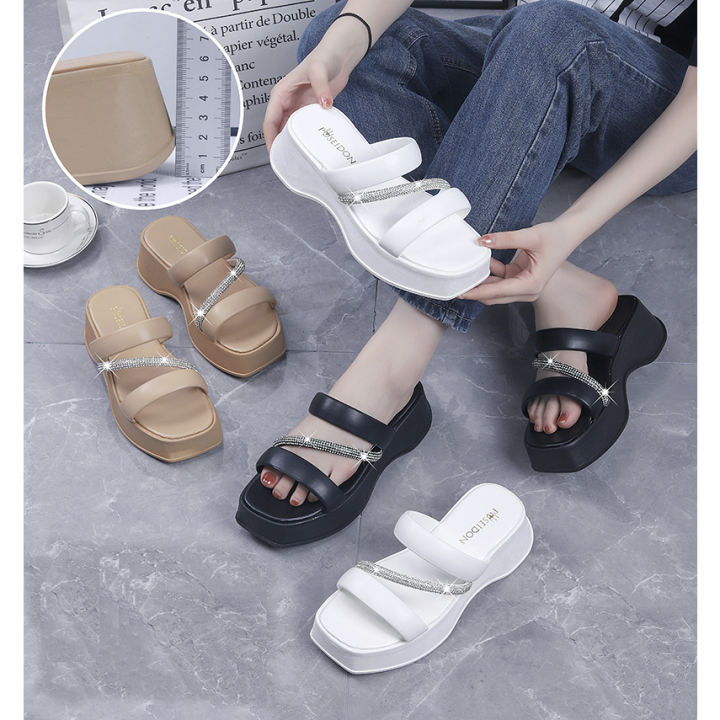 Women Ruched Platform Ankle Strap Sandals, Elegant Summer Beige Wedge  SandalsI discovered amazing produ… in 2023 | Beige wedges, Beige wedge  sandals, Platform wedge sandals