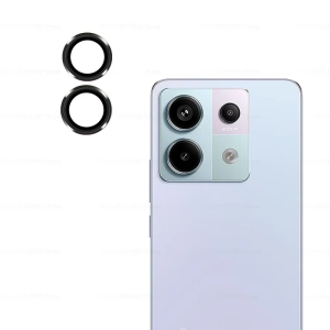 Tempered Camera Metal Ring Lens Redmi Note 13 Pro 5G / Poco X6 5G Anti Gores Kamera