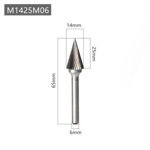 Free Shipping M Type Head Tungsten Carbide Alloy Rotary File Tool Point Burr Die Grinder Abrasive Tool Drill Milling Carving Bit