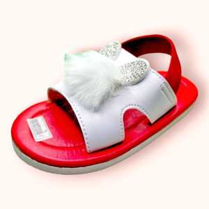 ARH / SANDAL ANAK PEREMPUAN TALI KARET MODEL KELINCI USIA 1 TAHUN SAMPAI 3 TAHUN