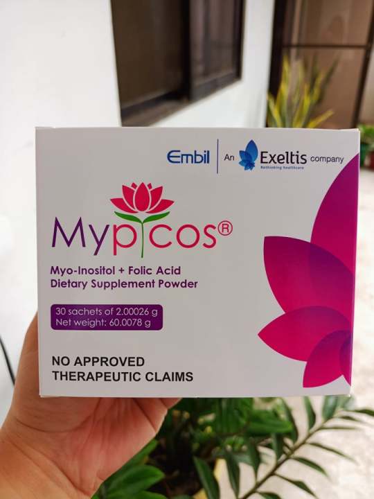 Mypicos Myo-Inositol + Folic Acid Dietary Supplement | Lazada PH