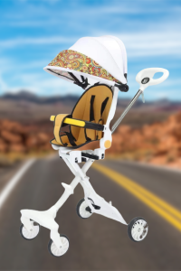 ASTOYS Baby Stroller Foldable Can Sit And Lie Two Way Lightweight Travel Stroller for Baby Girl Boy