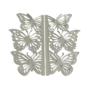Metal Cutting Dies Butterfly Border Die Cuts Templates Molds Embossing Stencils for Album Scrapbooking Decoration