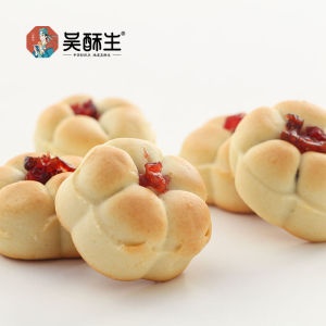 吴酥生山楂糕糕点零食Hawthorn Cake Traditional Sweet&Sour Pastry Snack Tea Time Treat