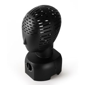 FOUNDTWO Cài đặt nhanh Máy sấy tóc tự động Khô nhanh. Đúc liền khối Máy sấy tóc nhanh Dụng cụ sấy khô Khử mùi Giá đỡ đầu tóc giả Dành cho các loại tóc giả tự nhiên mềm mại.