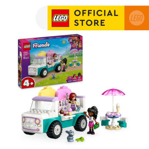 LEGO Friends 42644 Heartlake City Ice Cream Truck (92 Pieces) Mainan Anak Perempuan Building Block Toys