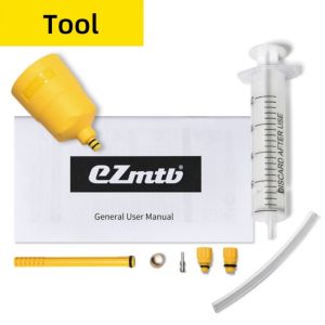 EZmtb SHIMANO Bike Hydraulic Disc Brake Bleeder Kit - Includes Mineral Oil for Road Bike MTB