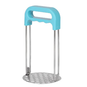 Stainless Steel Pressed Potato Masher Fruit Vegetable Crusher Tools Kitchen Accessories Supplies Reusable Garlic Press