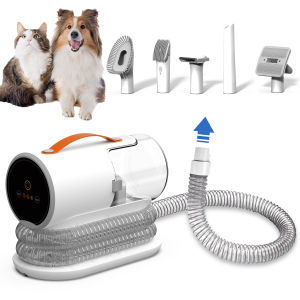 🇸🇬 [In Stock]AIRROBO Pet Grooming Vacuum Dog Hair Dryer 12000Pa Strong Pet Grooming Vacuum Quiet 5 Pet Grooming Tools