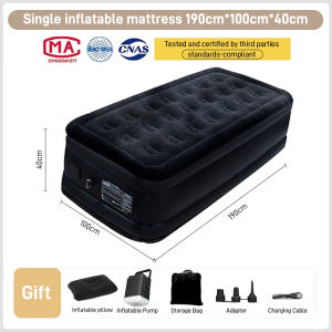 40cm/ 25cm Automatic inflatable bed Foldable inflatable airbed with Electric Pump  Double mattress