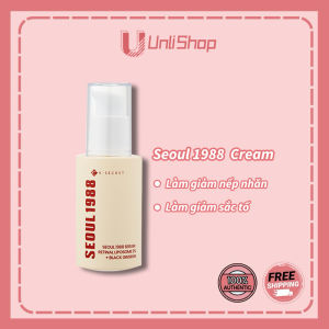SEOUL 1988 Kem Dưỡng 2% Retinol & Nhân Sâm Đen 30ml - Ngừa Nếp Nhăn Sâu & Chống Oxy Hóa  - Kiểm Soát Dầu & Làm Sáng Da