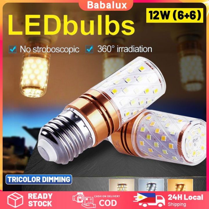 【Low Price】3Tri Color Light E27 Corn Bulbs Led Bulb Home Office Lights ...