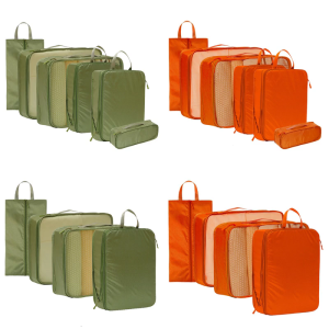 Expandable Polyester Compression Bag Carry Handle Included Compression Bags For Business Trips Vacation Essential