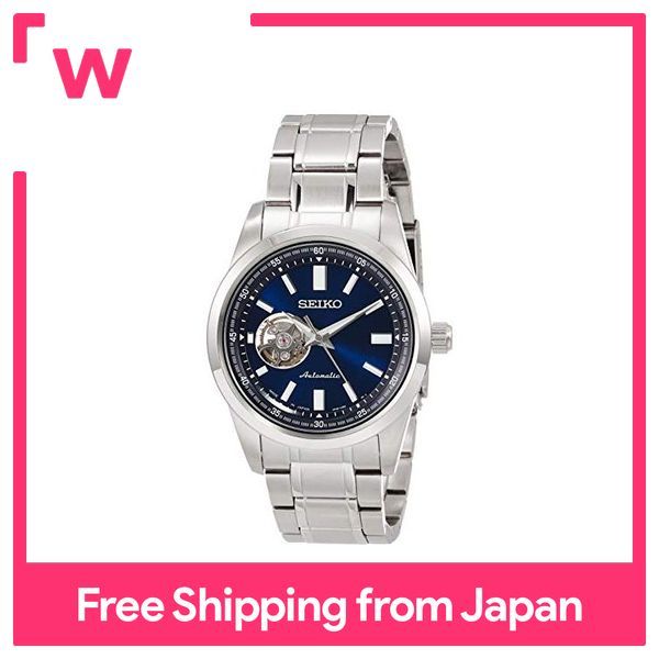 Seiko Watch Watch Seiko Selection SEIKO SELECTION Mechanical self winding watch with manual winding Open heart Back lid See through back Reinforced waterproof for everyday life 10 bar SCVE051 Men s Si...