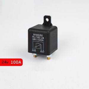Starting Relay 100A 12V/24V Untuk Power Otomotif relay ampere besar